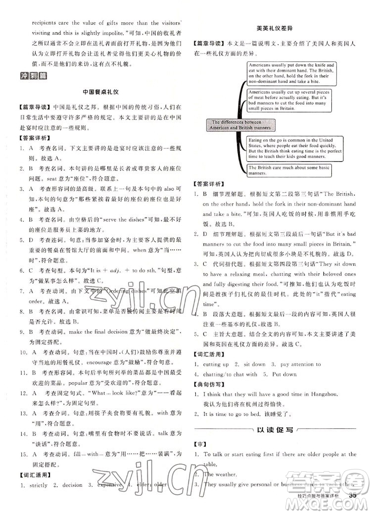 陽光出版社2022秋練就優(yōu)等生同步作業(yè)英語九年級(jí)全一冊(cè)上RJ人教版答案