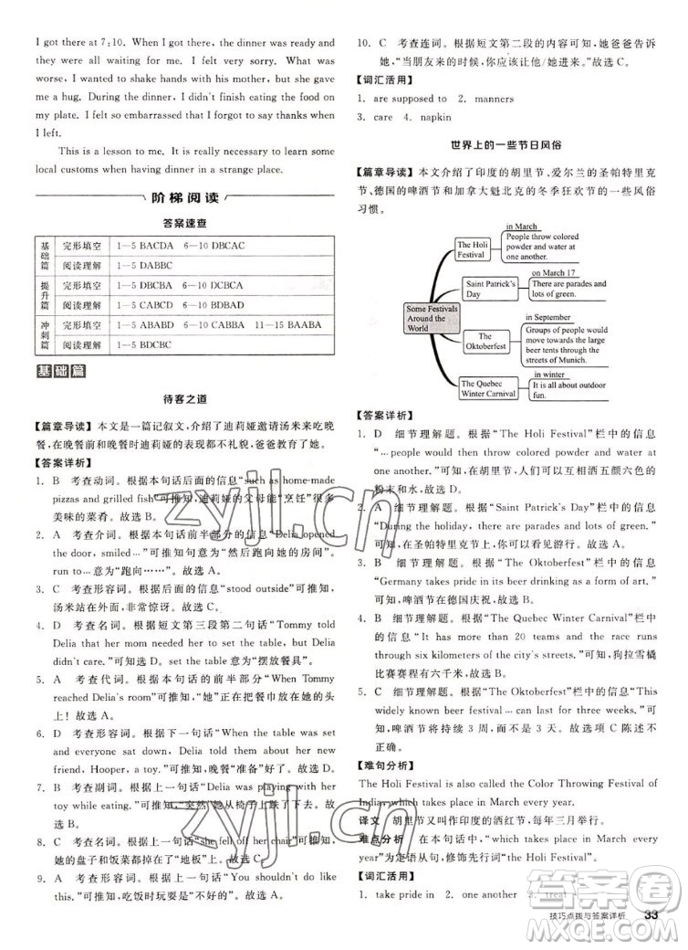 陽光出版社2022秋練就優(yōu)等生同步作業(yè)英語九年級(jí)全一冊(cè)上RJ人教版答案