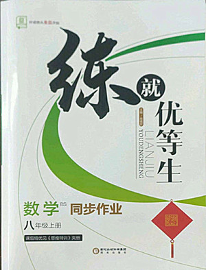 陽光出版社2022秋練就優(yōu)等生同步作業(yè)數(shù)學(xué)八年級(jí)上冊(cè)BS北師版答案