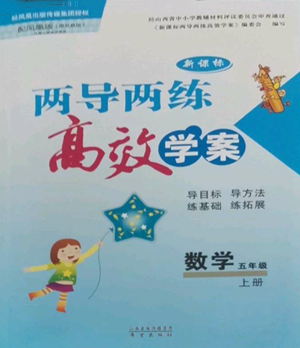 希望出版社2022新課標兩導兩練高效學案五年級上冊數(shù)學蘇教版參考答案