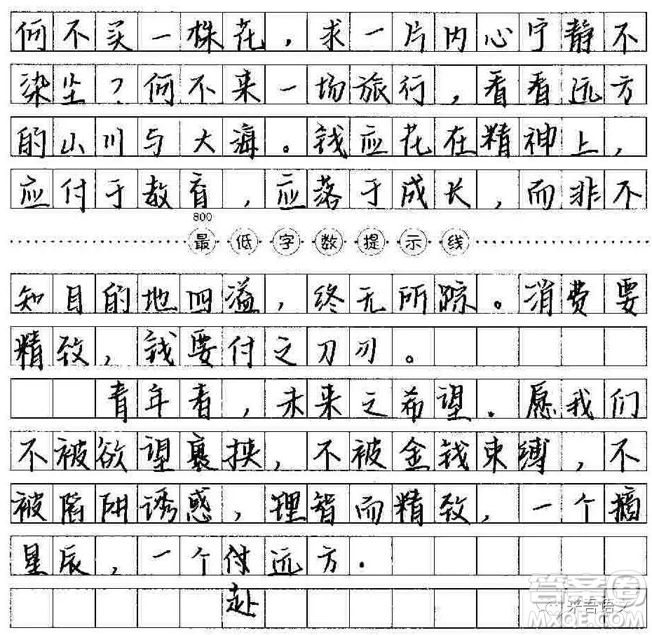 工作消費(fèi)主義和新窮人材料作文800字 關(guān)于工作消費(fèi)主義和新窮人的材料作文800字