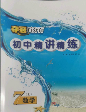 河北少年兒童出版社2022奪冠百分百初中精講精練七年級上冊數(shù)學人教版參考答案
