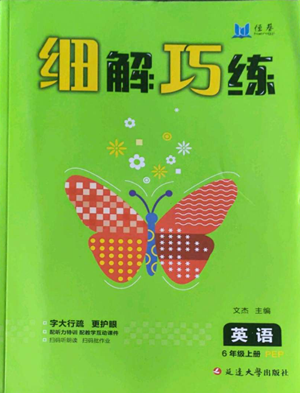延邊大學(xué)出版社2022細(xì)解巧練六年級上冊英語人教版參考答案