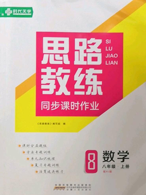 安徽人民出版社2022思路教練同步課時作業(yè)八年級上冊數(shù)學(xué)人教版參考答案
