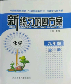 河北少年兒童出版社2022新練習(xí)鞏固方案九年級(jí)化學(xué)人教版參考答案