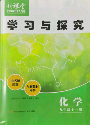 青島出版社2022新課堂學(xué)習(xí)與探究九年級(jí)化學(xué)人教版參考答案