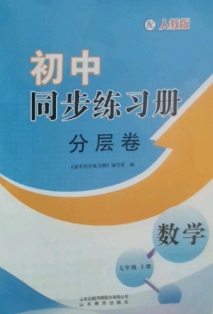 山東教育出版社2022初中同步練習(xí)冊分層卷七年級數(shù)學(xué)上冊人教版參考答案