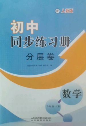 山東教育出版社2022初中同步練習(xí)冊(cè)分層卷八年級(jí)數(shù)學(xué)上冊(cè)人教版參考答案