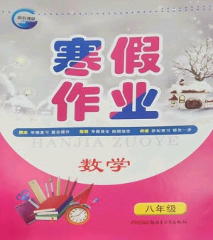 新疆青少年出版社2023寒假作業(yè)八年級(jí)數(shù)學(xué)人教版參考答案