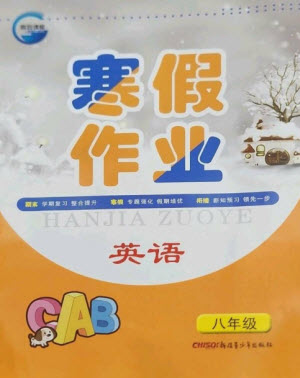 新疆青少年出版社2023寒假作業(yè)八年級英語通用版參考答案