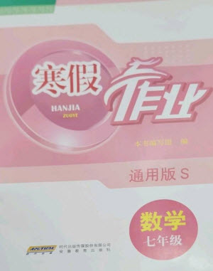 安徽教育出版社2023寒假作業(yè)七年級數(shù)學(xué)滬科版參考答案