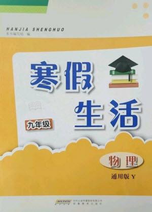 安徽教育出版社2023寒假生活九年級(jí)物理通用版Y參考答案