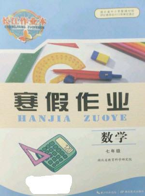 湖北教育出版社2023長(zhǎng)江作業(yè)本寒假作業(yè)七年級(jí)數(shù)學(xué)人教版參考答案