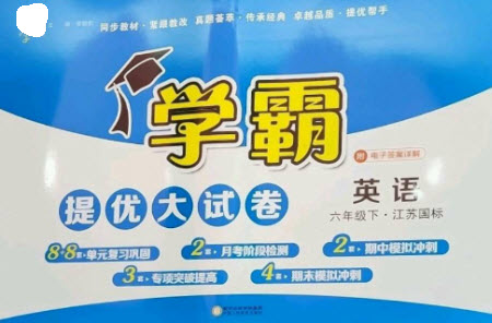 寧夏人民教育出版社2023學霸提優(yōu)大試卷六年級下冊英語江蘇國標版參考答案