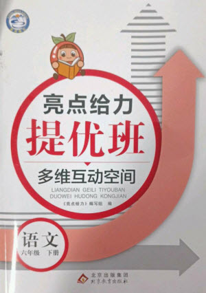 北京教育出版社2023亮點給力提優(yōu)班多維互動空間六年級語文下冊人教版參考答案