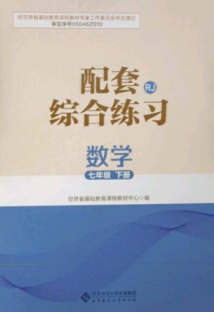 北京師范大學出版社2023數(shù)學配套綜合練習七年級下冊人教版參考答案