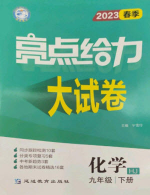 延邊教育出版社2023春季亮點(diǎn)給力大試卷九年級(jí)化學(xué)下冊(cè)滬教版參考答案