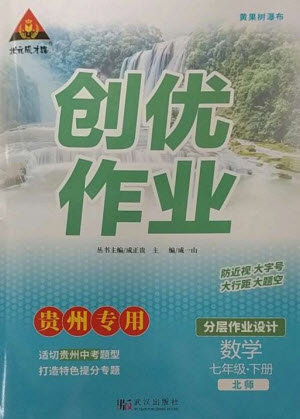 武漢出版社2023狀元成才路創(chuàng)優(yōu)作業(yè)七年級數(shù)學(xué)下冊北師大版貴州專版參考答案
