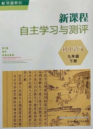 南京師范大學出版社2023新課程自主學習與測評九年級語文下冊人教版參考答案