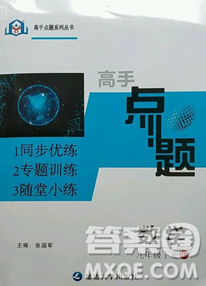 延邊大學(xué)出版社2023高手點題九年級下冊數(shù)學(xué)人教版參考答案