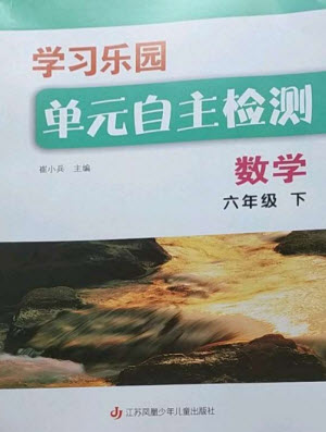 江蘇鳳凰少年兒童出版社2023學(xué)習(xí)樂(lè)園單元自主檢測(cè)六年級(jí)數(shù)學(xué)下冊(cè)蘇教版參考答案