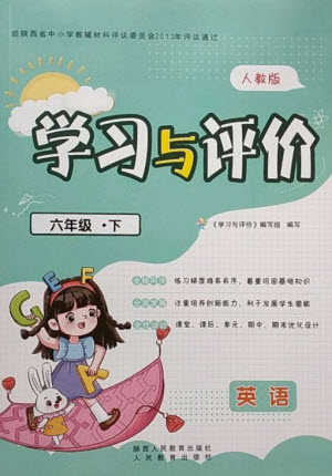 陜西人民教育出版社2023新課程學(xué)習(xí)與評(píng)價(jià)六年級(jí)英語(yǔ)下冊(cè)人教版參考答案