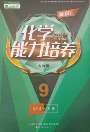 遼海出版社2023新課程化學(xué)能力培養(yǎng)九年級下冊人教版參考答案