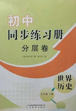 山東教育出版社2023初中同步練習(xí)冊(cè)分層卷九年級(jí)世界歷史下冊(cè)人教版參考答案