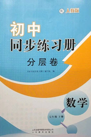 山東教育出版社2023初中同步練習(xí)冊分層卷七年級數(shù)學(xué)下冊人教版參考答案