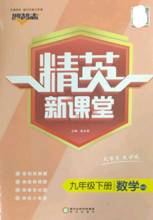 陽光教育出版社2023精英新課堂九年級數(shù)學(xué)下冊華東師大版參考答案