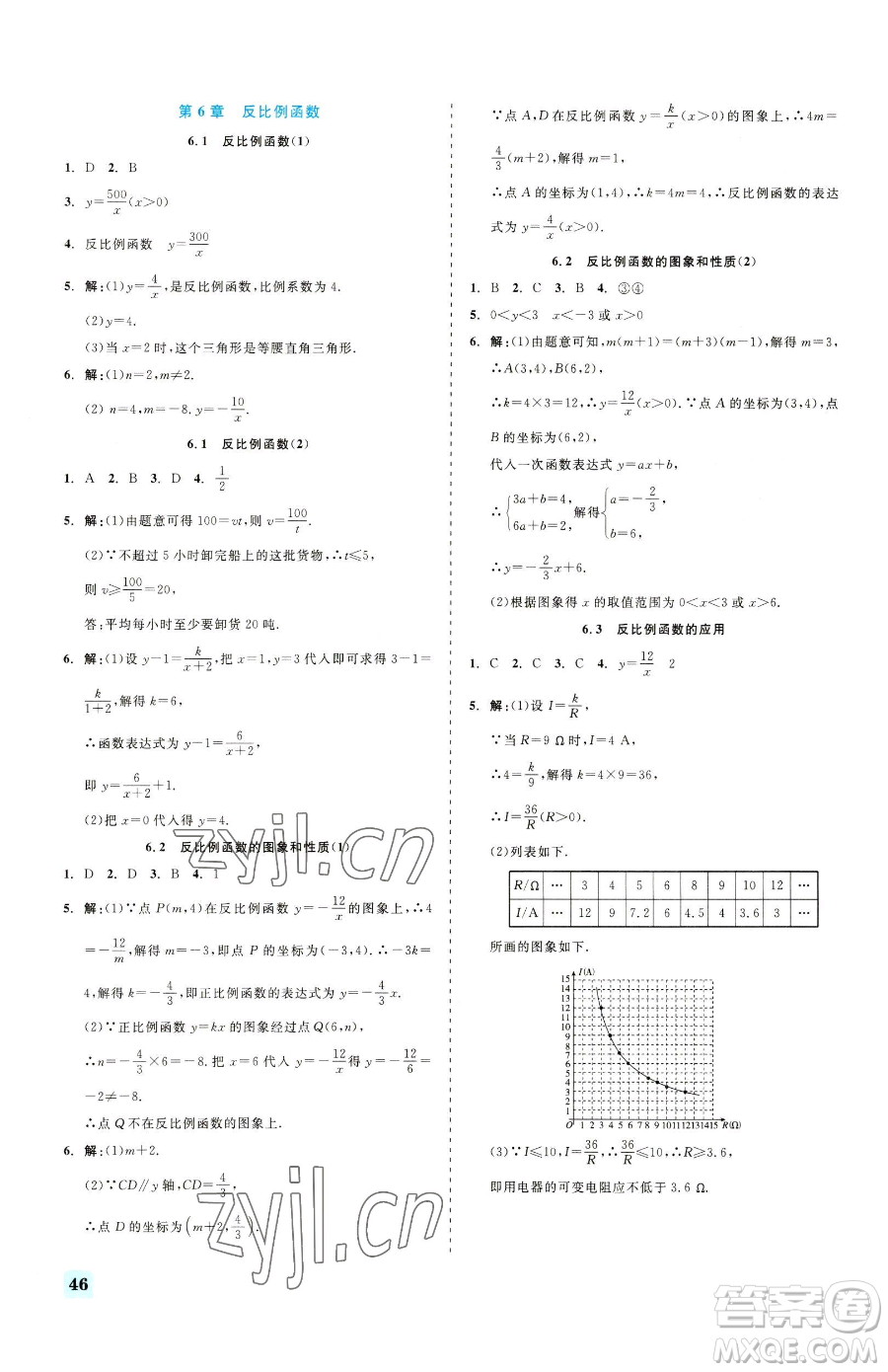 浙江工商大學(xué)出版社2023精彩練習(xí)就練這一本八年級(jí)下冊(cè)數(shù)學(xué)浙教版參考答案