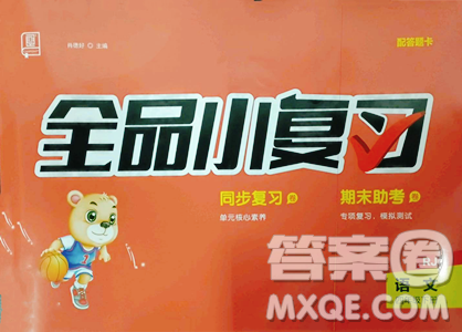 天津人民出版社2023全品小復(fù)習(xí)四年級下冊語文人教版參考答案