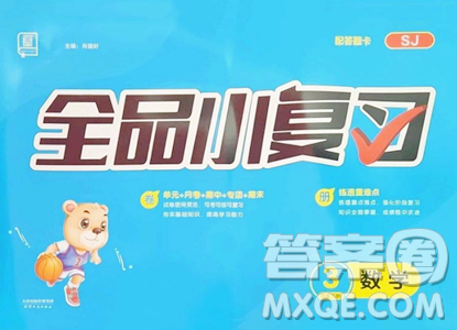 天津人民出版社2023全品小復(fù)習(xí)三年級(jí)下冊(cè)數(shù)學(xué)蘇教版參考答案