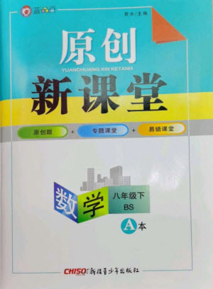 新疆青少年出版社2023原創(chuàng)新課堂八年級數(shù)學下冊北師大版深圳專版參考答案