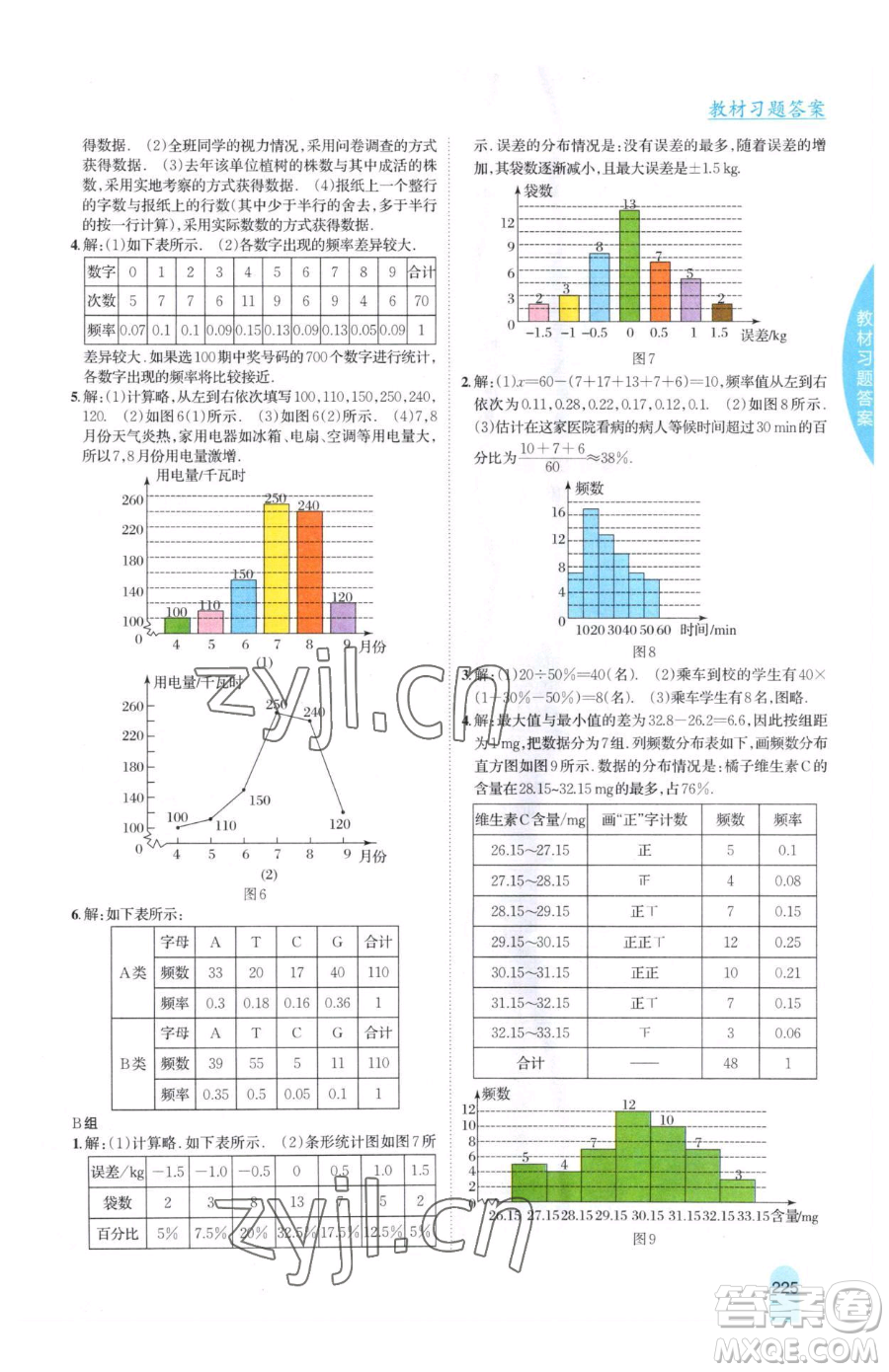 吉林人民出版社2023尖子生學(xué)案八年級下冊數(shù)學(xué)冀教版參考答案