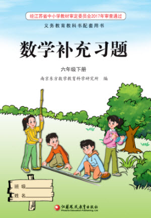 江蘇鳳凰教育出版社2023數(shù)學(xué)補充習(xí)題六年級下冊蘇教版參考答案