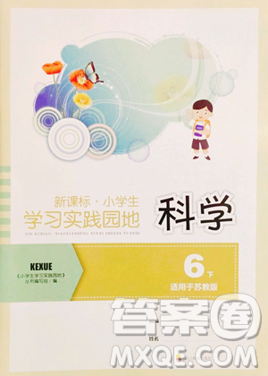 四川教育出版社2023新課標小學(xué)生學(xué)習(xí)實踐園地六年級下冊科學(xué)蘇教版參考答案