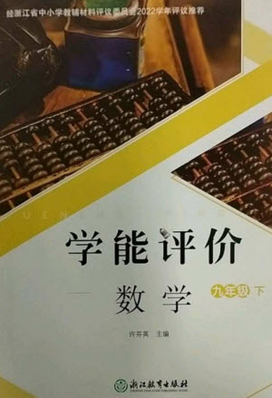 浙江教育出版社2023學(xué)能評價(jià)九年級數(shù)學(xué)下冊浙教版參考答案