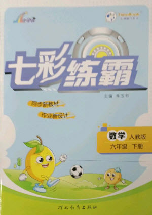 河北教育出版社2023七彩練霸六年級數(shù)學下冊人教版參考答案