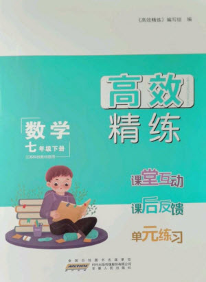 安徽人民出版社2023高效精練七年級數學下冊蘇科版參考答案