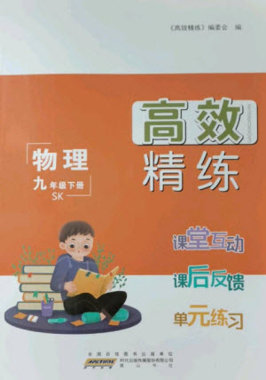 安徽人民出版社2023高效精練九年級(jí)物理下冊(cè)蘇科版參考答案