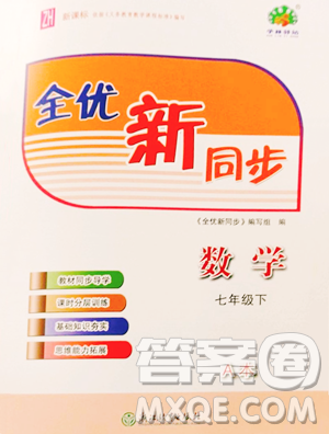 浙江教育出版社2023全優(yōu)新同步七年級下冊數(shù)學浙教版參考答案