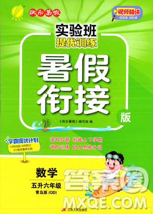 江蘇人民出版社2023實(shí)驗(yàn)班提優(yōu)訓(xùn)練暑假銜接五年級(jí)數(shù)學(xué)青島版參考答案