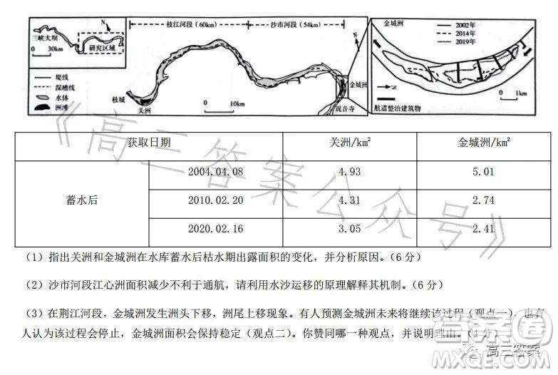 2023年春季學(xué)期高二年級(jí)7月質(zhì)量檢測(cè)地理試卷答案