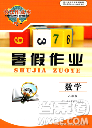 湖北教育出版社2023長(zhǎng)江作業(yè)本暑假作業(yè)八年級(jí)數(shù)學(xué)通用版參考答案