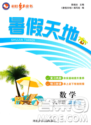 河北少年兒童出版社2023桂壯紅皮書暑假天地八年級數(shù)學(xué)冀教版答案