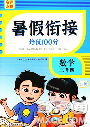 江蘇鳳凰美術(shù)出版社2023年名師點(diǎn)撥暑假銜接培優(yōu)100分三升四年級(jí)數(shù)學(xué)通用版答案