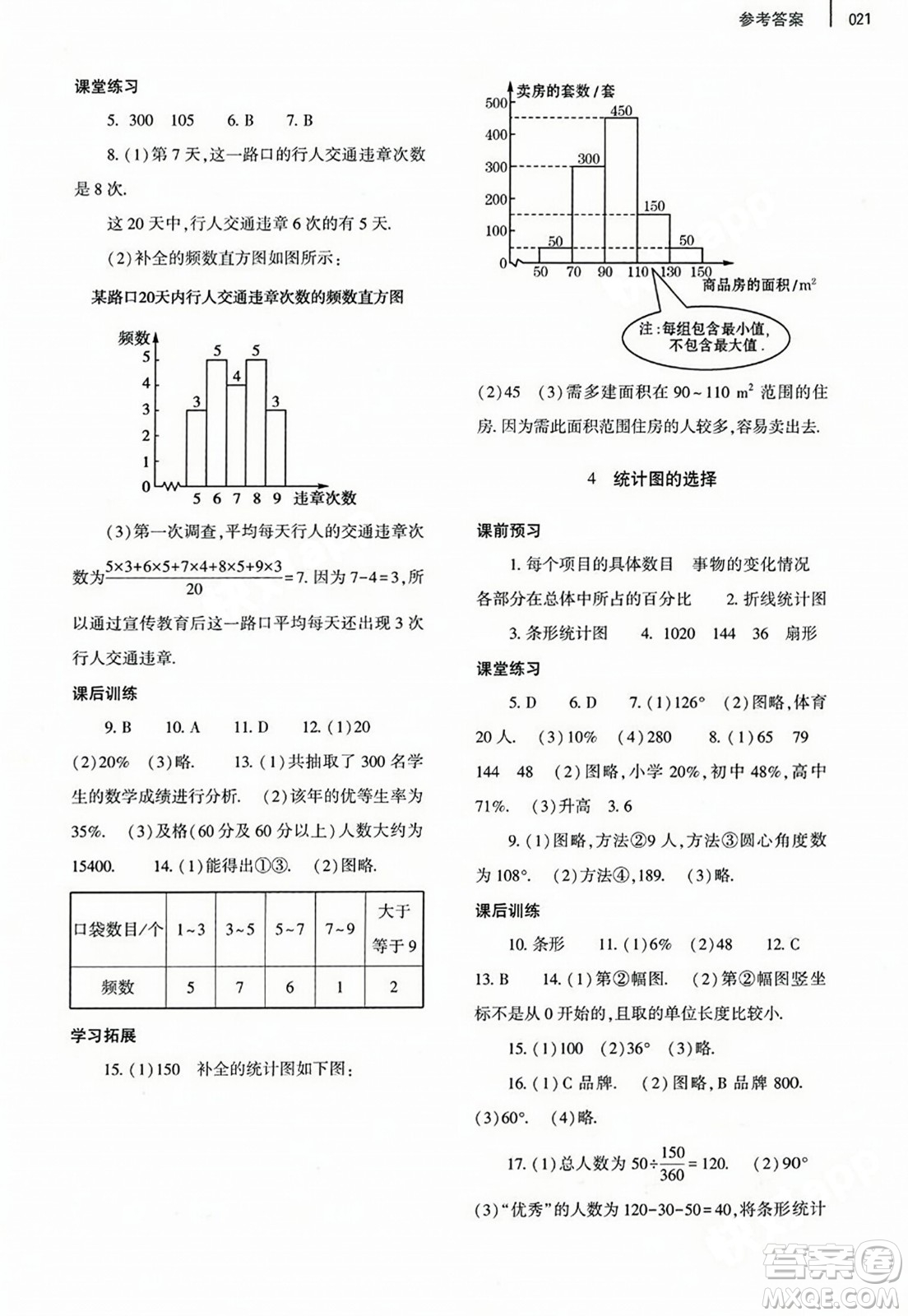 大象出版社2023年秋基礎(chǔ)訓(xùn)練七年級數(shù)學(xué)上冊北師大版答案
