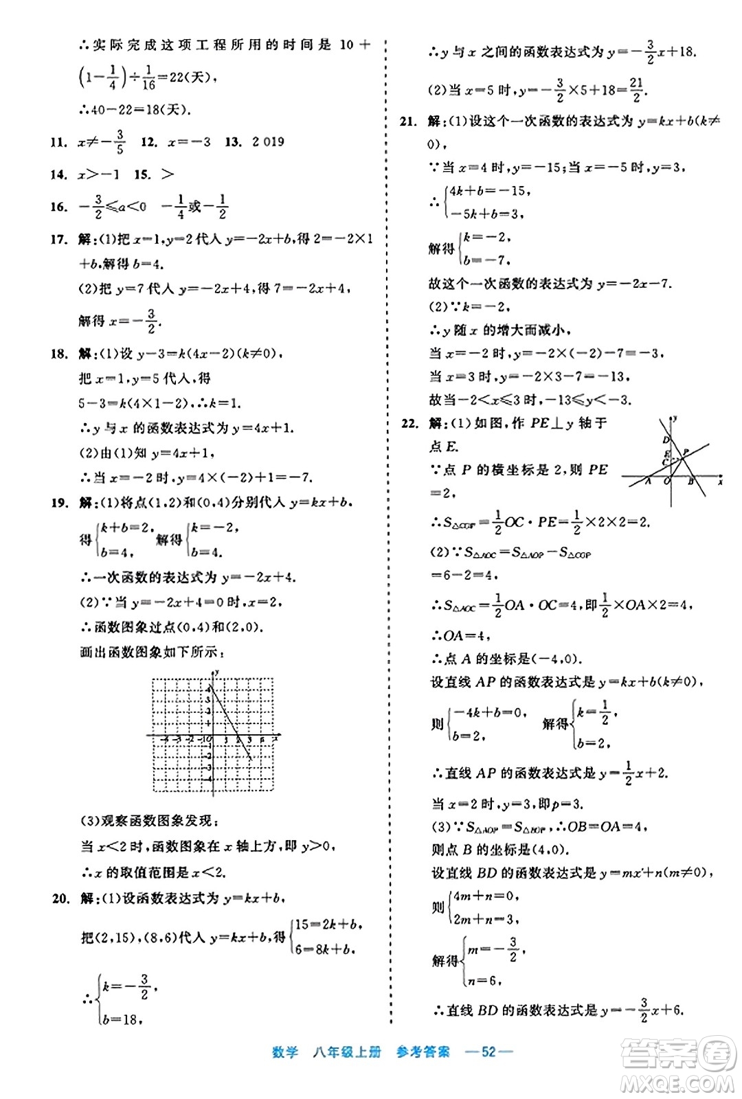 浙江工商大學(xué)出版社2023年秋精彩練習(xí)就練這一本八年級(jí)數(shù)學(xué)上冊(cè)通用版答案