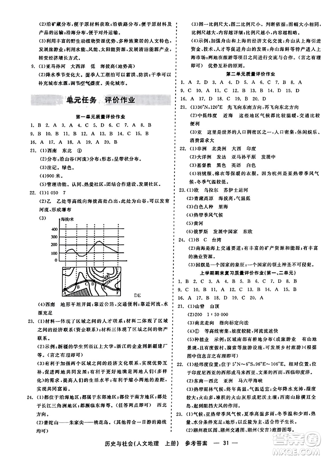 浙江工商大學(xué)出版社2023年秋精彩練習(xí)就練這一本七年級(jí)歷史上冊(cè)通用版答案